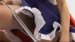 僧侶コス美少女が大人の玩具を与えられオナニー