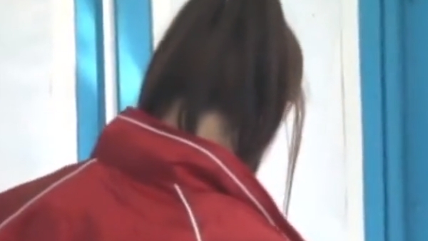 合宿中は彼氏にも会えないから欲求不満！？バレー部ポニテ女子がエッチなマッサージで即発情ｗマジックミラー号＜中出し＞
