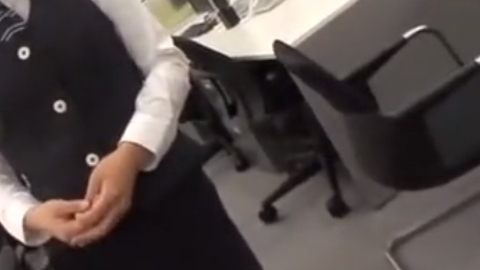 仕事のできる美女OLのスケベな身体つきに欲情→オフィスで禁断のパコ開始