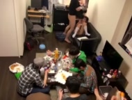 悲惨！鬼畜男に回されて泣きながら中出し記念撮影されるJK‥