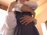 脱がされた制服から若々しい肉体降臨！一室で弄ばれる未成〇女子