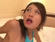 夫に不満な巨乳奥様がAVで性欲開放→精魂尽きるまで野獣セックス！