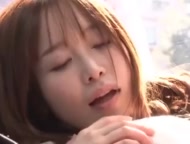 【マジックミラー号人妻】若妻悶えながらベロキスを重ね無料エステを放棄したSEXに酔いしれる