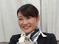 MM号に笑顔がステキな超清楚CAさんが乗車してしまうｗ