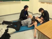 【中出し 人妻 乱交】「いくいくー！！」DQN生徒たちの肉便器にされた新任教師