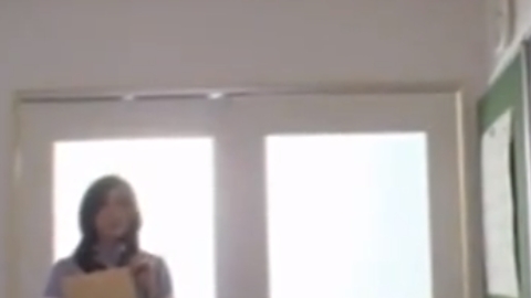 巨乳の女教師が思春期の教え子に強引に襲われて抵抗できないままに強制中出し