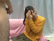 性格良すぎ！早漏改善のお手伝いで赤面しながらハメさせてくれた20歳専門学生あゆみさん！マジックミラー号