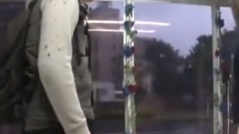 【MM号】友達関係のリアル素人大学生がミラー号内で二人っきり！友情が欲情に変わり禁断の一線を越え初々しいSEXへ！