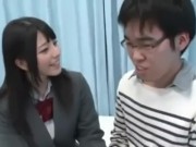 《真正中出し》童貞でよかった！トップAVアイドルが優しくリードして生で筆おろしSEX！マジックミラー号《上原亜衣》