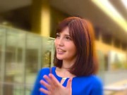 【有賀ゆあ】スレンダーボディの美形セレブ奥様のナンパに成功し…電マ&バイブ使用の激ハメ中出しファックでハメ倒す