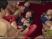 ファーストクラス限定ヤリマンギャルCAのおもてなし乱交