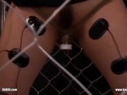 「ここ…どこですか…」状況がつかめず震えるJKを快楽拷問