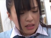 図書館で痴漢魔に襲われた新体操部の敏感JKが逝かされて潮吹きびちゃびちゃ失禁ｗ