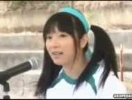 体育祭の最中に起きた悲劇！未発達ボディに興奮した変態に茂みで犯されるJK美少女