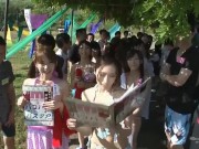 《素人参加企画》色々ヤバすぎて発禁になった伝説のファン感謝祭バスツアー!AIKA 吉川あいみ JULIA 蓮実クレア