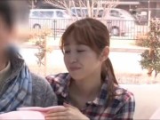 マジックミラー号♡子持ちの奥さんが旦那と子供を外で待たせてデカチンにあっさり理性崩壊でNTR中出し！