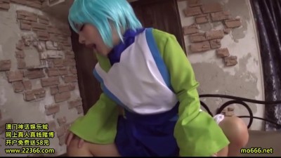 [麻里梨夏]媚薬飲ませコスプレでキメセク！ガン突き＆手マンでイキまくってトロケ声で絶叫痙攣！