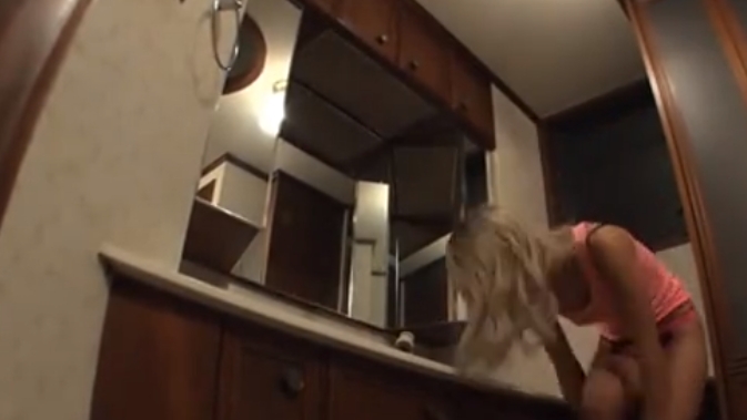 【NTR】ギャル彼女(AIKA)がDQN先輩に弱みを握られて逆らえず中出しでハメられる