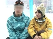 「いやぁ…だめぇええ！」ゲレンデで遊んでいたパイパンロリ彼女に無許可中出し