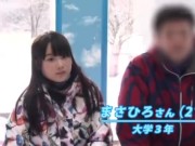 「マジックミラー」ゲレンデで見つけたS級美女!！スマタからの生SEX!！