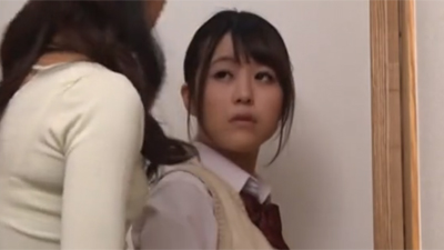 引きこもりの同級生と母親にハメ撮り中出しレイプされる委員長