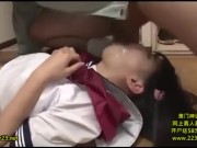 JKが媚薬チンポのイラマチオで強制発情させられて中出しで犯される 涼宮琴音